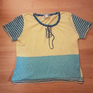 Porta Nuova, Knitted/ Crocheted blouse, Size: small - medium